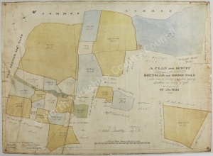 Historic map of Ingleton 1834